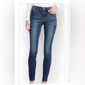 J Crew Mid-Rise Toothpick Jeans, Size 27